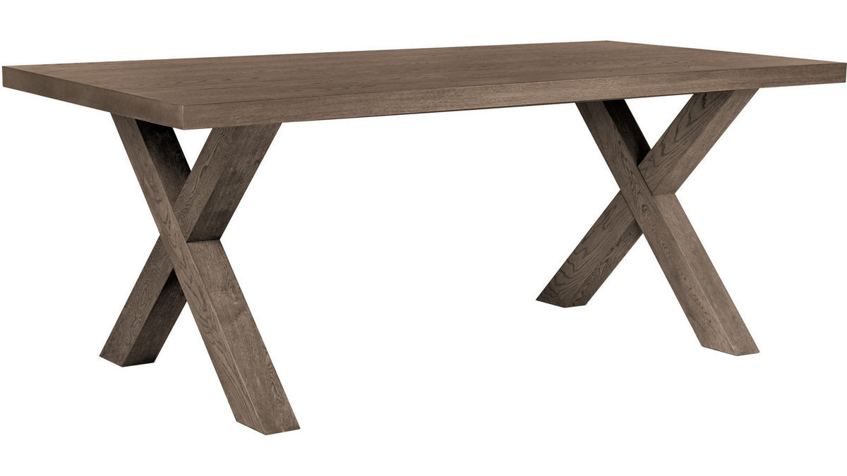 MATBORD i trä 200/100/75 cm   - grå ek, Design, trä (200/100/75cm) - Best Price