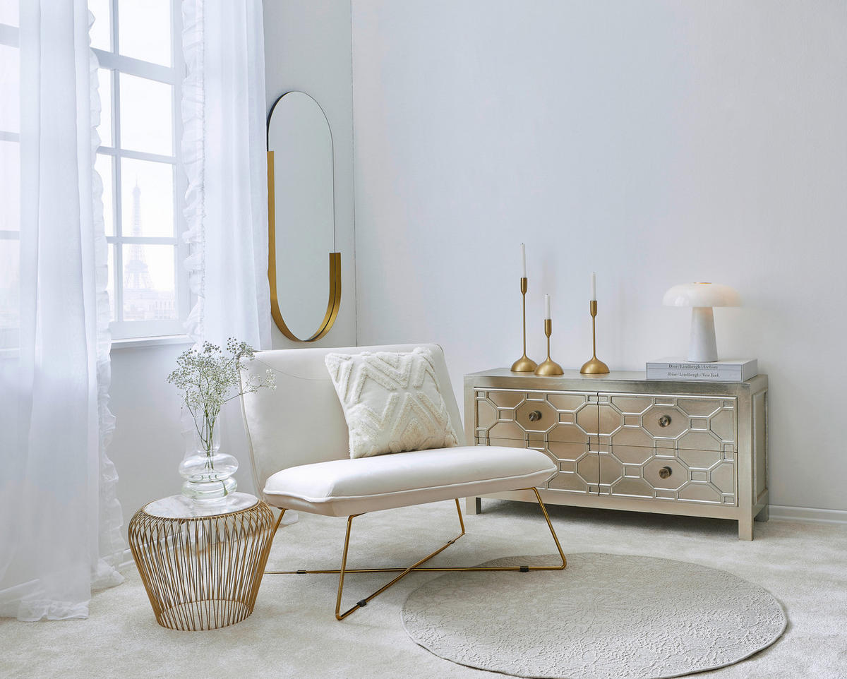 Tischleuchte aus Marmor in Gra 32/32 cm   - Grau, Design, Stein (32/32cm) - Nordlux