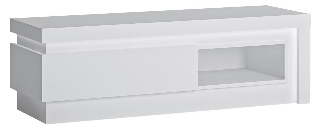 TV-ELEM 130/41,7/42 cm - Basics, műanyag/faalapú anyag (130/41,7/42cm) - Hom`in