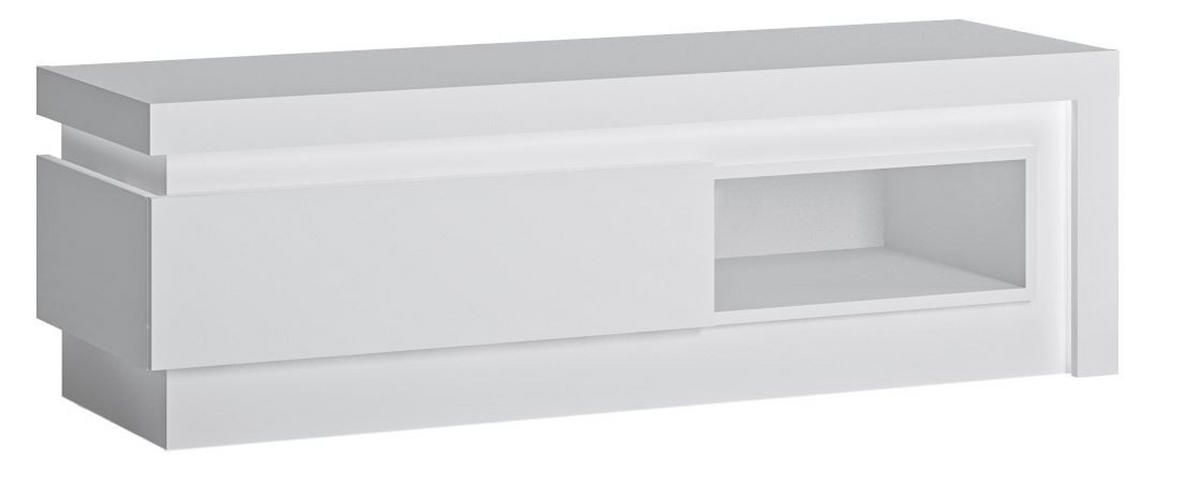 TV-ELEM 130/41,7/42 cm  - Basics, műanyag/faalapú anyag (130/41,7/42cm) - Hom`in