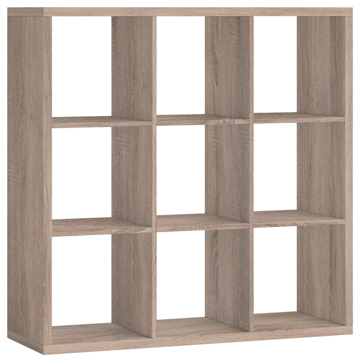 RAUMTEILER - Sonoma Eiche, Design, Holzwerkstoff (112/112/38cm) - Carryhome