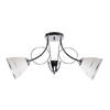 DECKENLEUCHTE Elotte 58/13.7/27 cm   - Chromfarben, KONVENTIONELL, Metall (58/13.7/27cm)