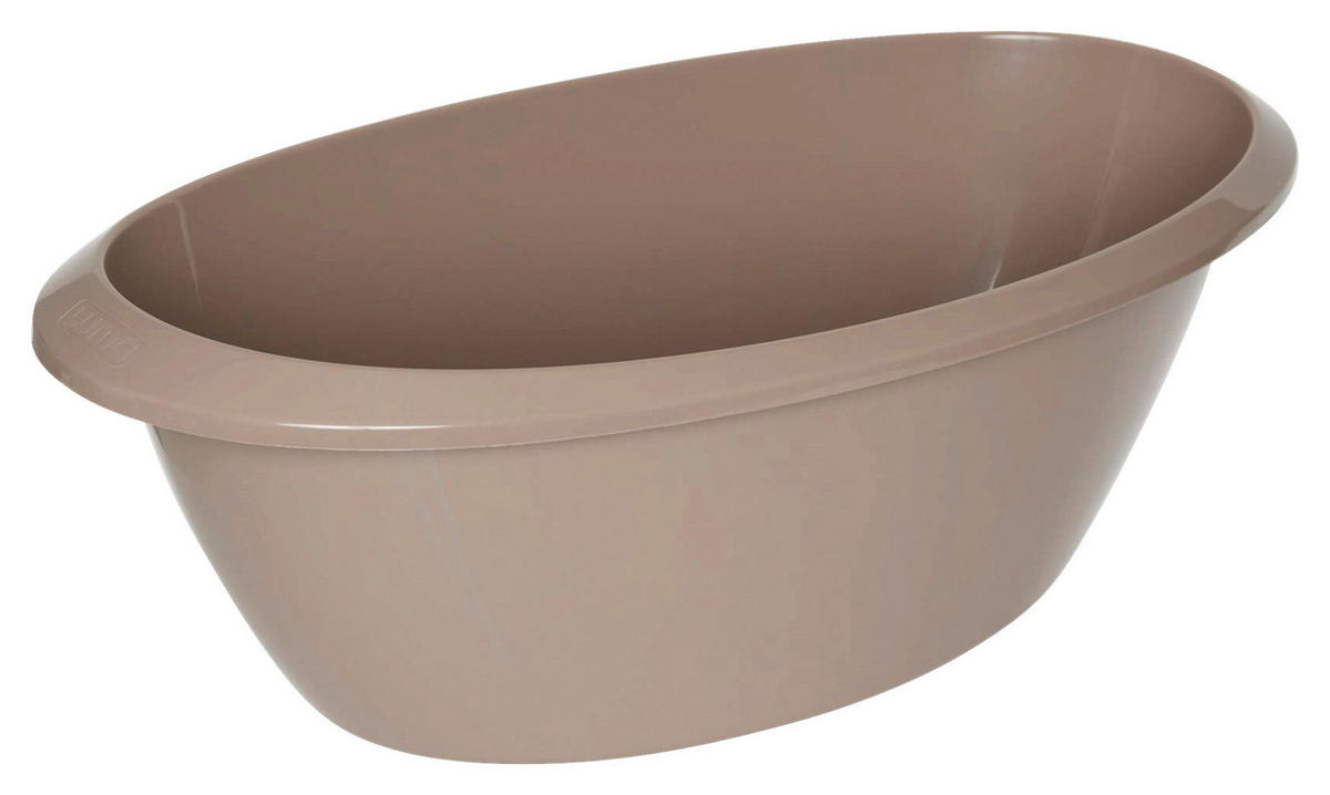 BABYBADESET LUMA 8-teilig  - Taupe/Schwarz, Basics, Kunststoff (79,5/40/46cm) - Bebe Jou
