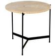 COUCHTISCH in Holz, Metall, Holzwerkstoff 50/50/46,5 cm  - Eichefarben/Schwarz, MODERN, Holz/Holzwerkstoff (50/50/46,5cm) - Waldwelt