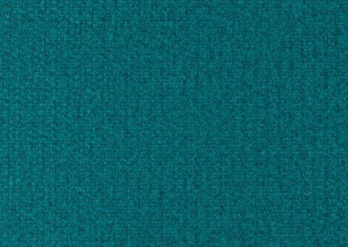 RELAXLIEGE in Webstoff Petrol  - Petrol/Schwarz, Design, Textil/Metall (74/86/162cm) - Hom`in