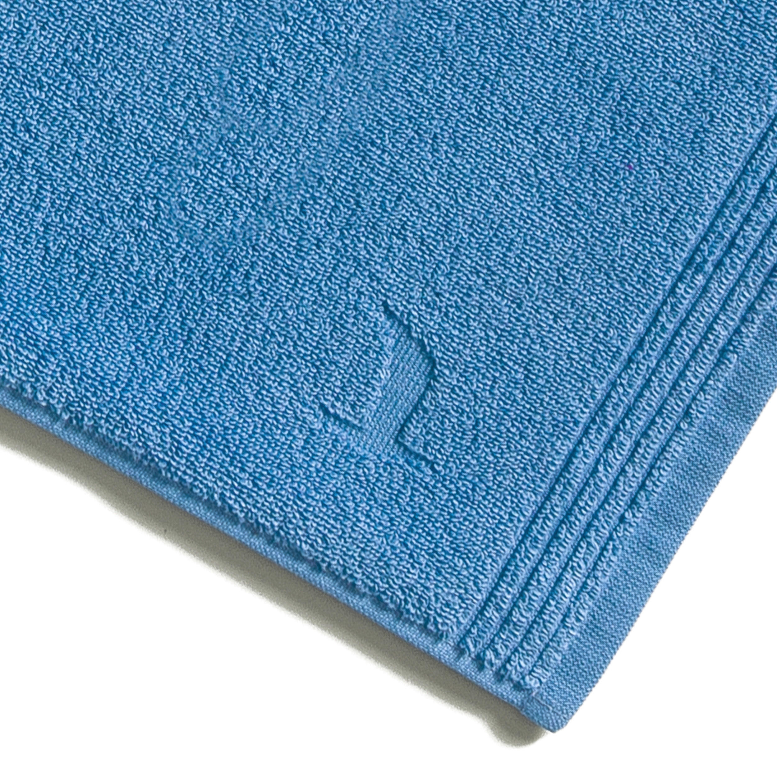 BADTEPPICH Blau 50/70 cm  - Blau, Basics, Textil (50/70cm) - Moeve