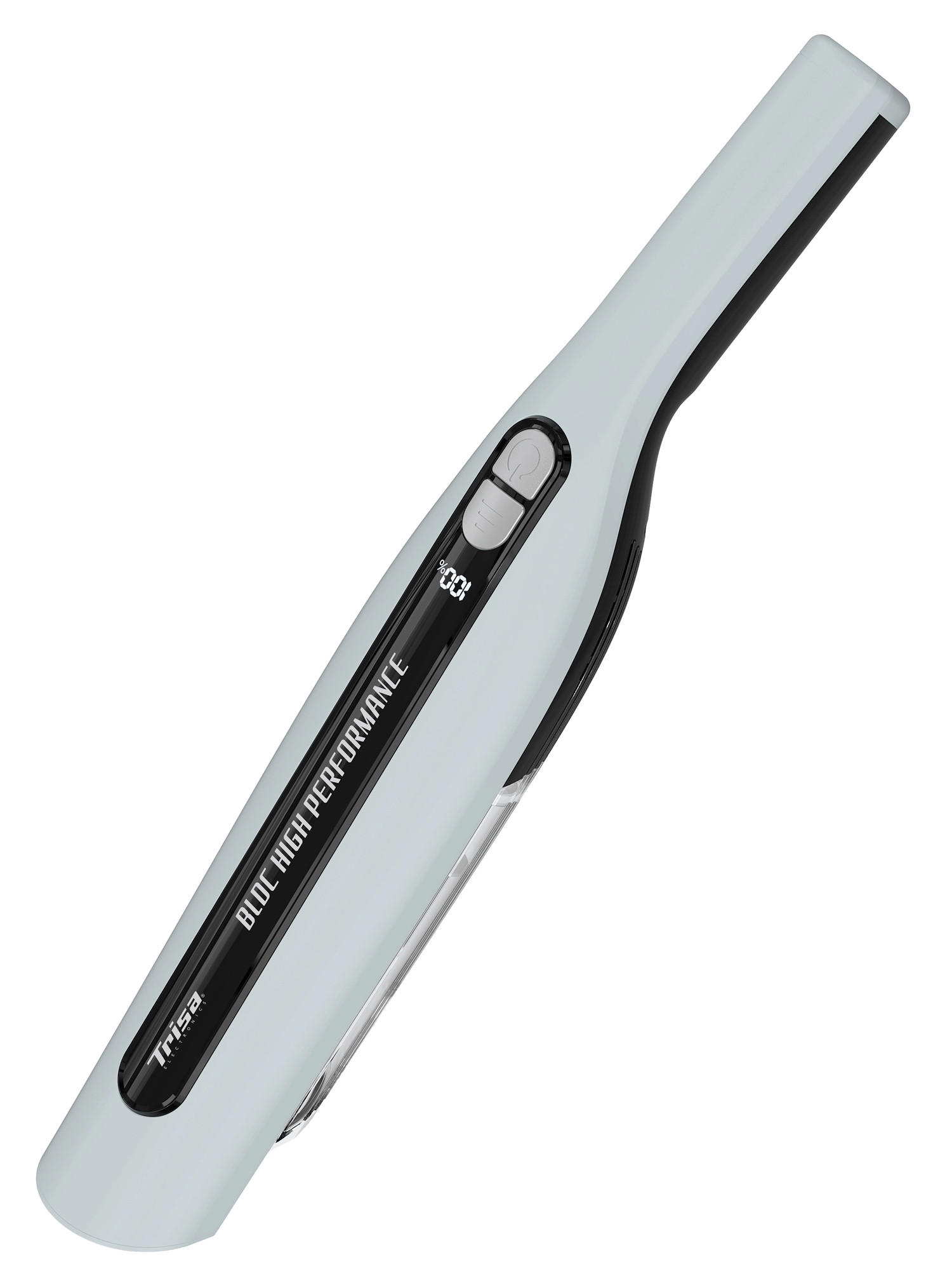 AKKU-HANDSTAUBSAUGER - Hellgrau, Basics, Kunststoff (45,4/7,2/7,6cm) - Trisa Electronics