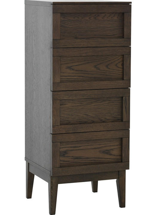 BYRÅ 42/105/42 cm  - mörkbrun, Design, trämaterial/trä (42/105/42cm) - Best Price