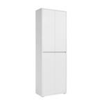 SCHUHSCHRANK  in 70/210/34 cm  - Weiß, KONVENTIONELL, Holzwerkstoff (70/210/34cm) - Xora