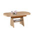 COUCHTISCH Ahorn furniert Ahornfarben - Ahornfarben, KONVENTIONELL, Metall (125(165,5/71/56-75cm) - Venda