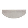 STUFENMATTE in Silberfarben  - Silberfarben, Basics, Leder/Textil (65/23.5cm) - Esposa