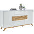KOMODA SIDEBOARD, dub, bílá, barvy dubu - bílá/barvy dubu, Design, dřevo/kompozitní dřevo (178/89/40cm) - Xora KOMODA SIDEBOARD, dub, bílá, barvy dubu - bílá/barvy dubu, Design, dřevo/kompozitní dřevo (178/89/40cm) - Xora