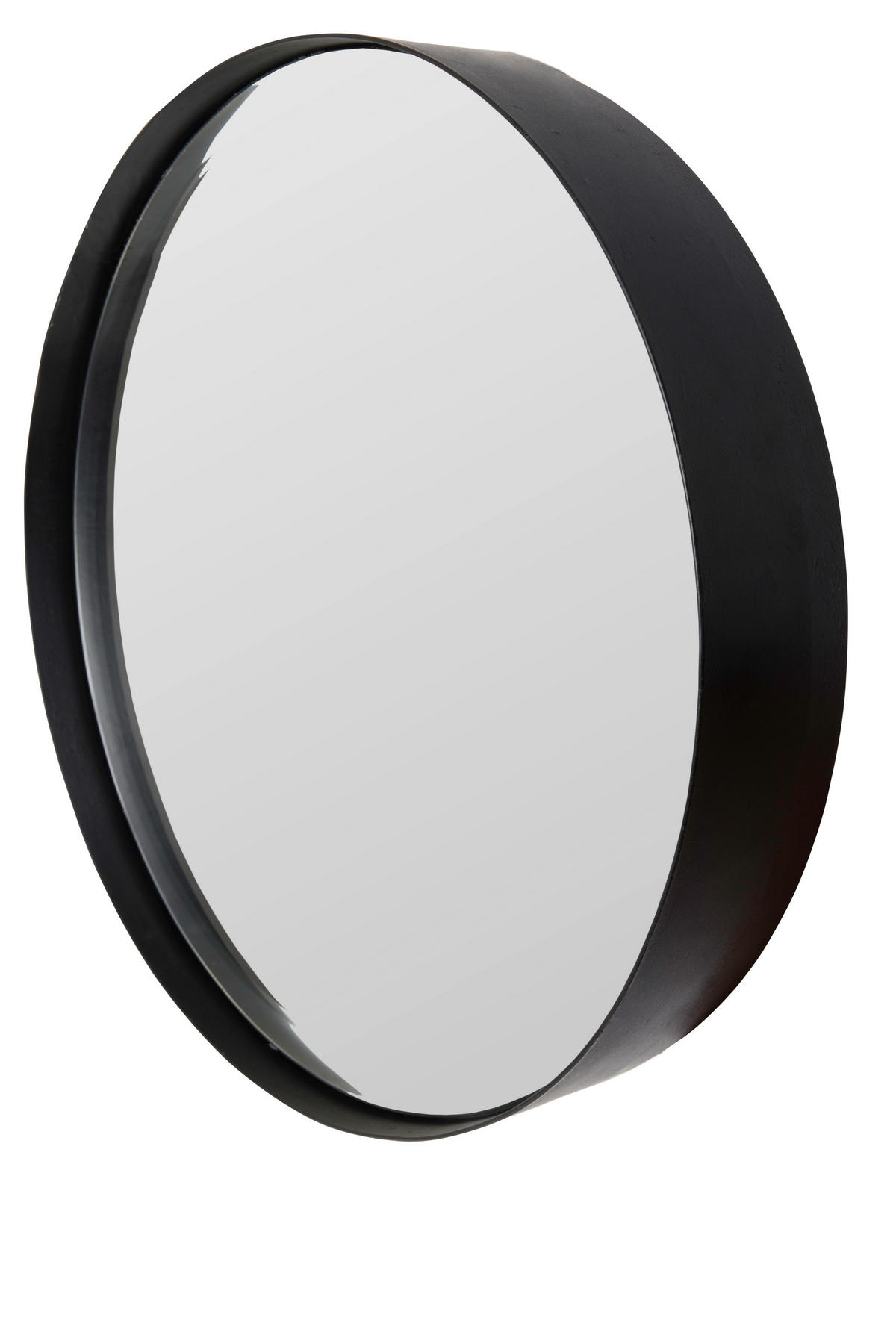 WANDSPIEGEL 75/75/6 cm  - Schwarz, Trend, Glas/Metall (75/75/6cm) - Zuiver