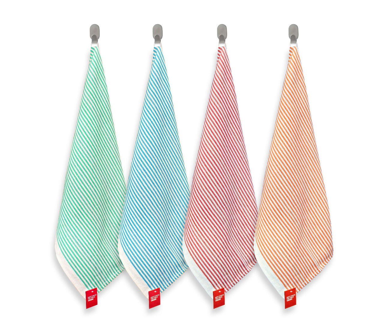 KRPA ZA POSUĐE plava, zelena, narančasta, crvena AVA - narančasta/zelena, Basics, tekstil (46/72cm)