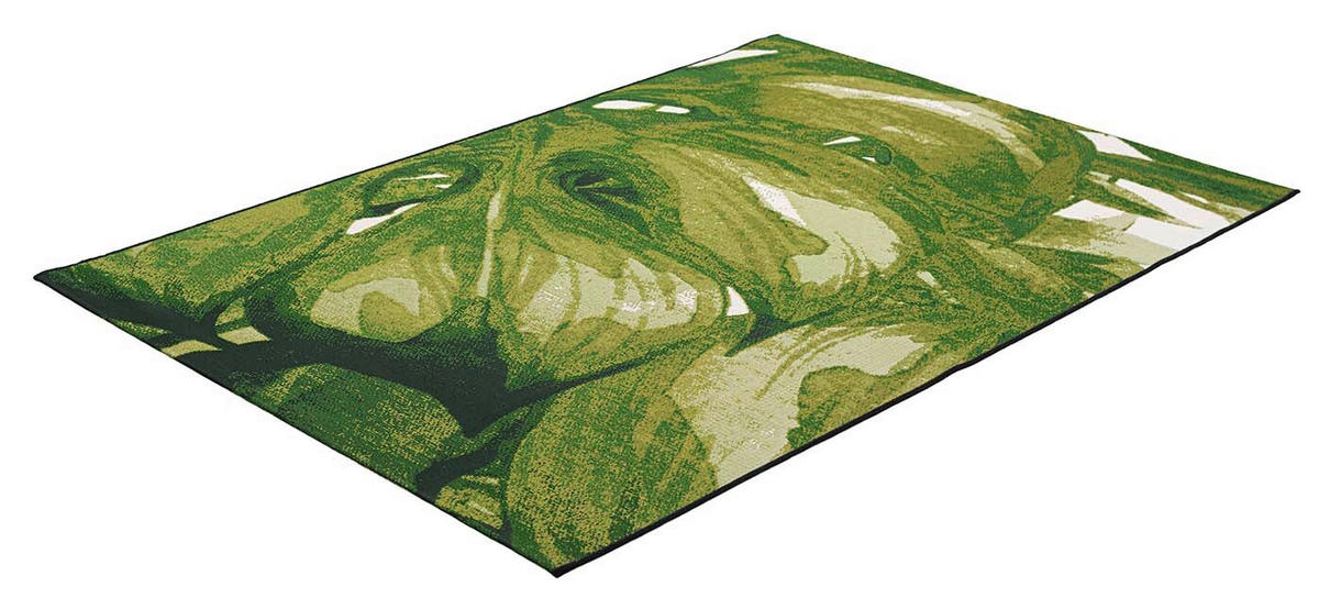 TEPPICH 123/180 cm Grün  - Grün, Design, Kunststoff/Textil (123/180cm) - Tom Tailor