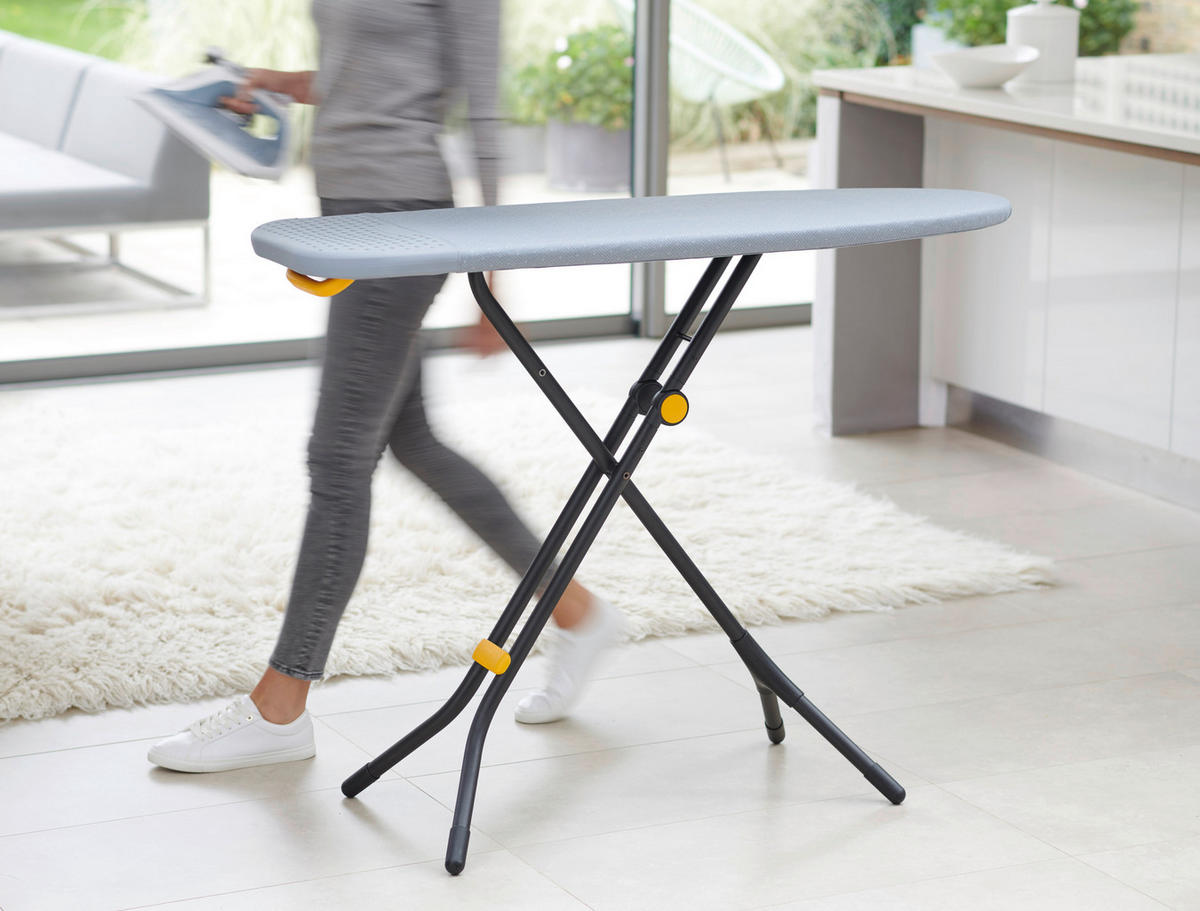 LIKALNA DESKA - siva, Basics, tekstil (38/130/8,5cm) - Joseph Joseph