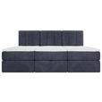 FAMILIENBETT - Schwarz/Dunkelblau, Design, Holzwerkstoff/Kunststoff (240/200cm) - Esposa