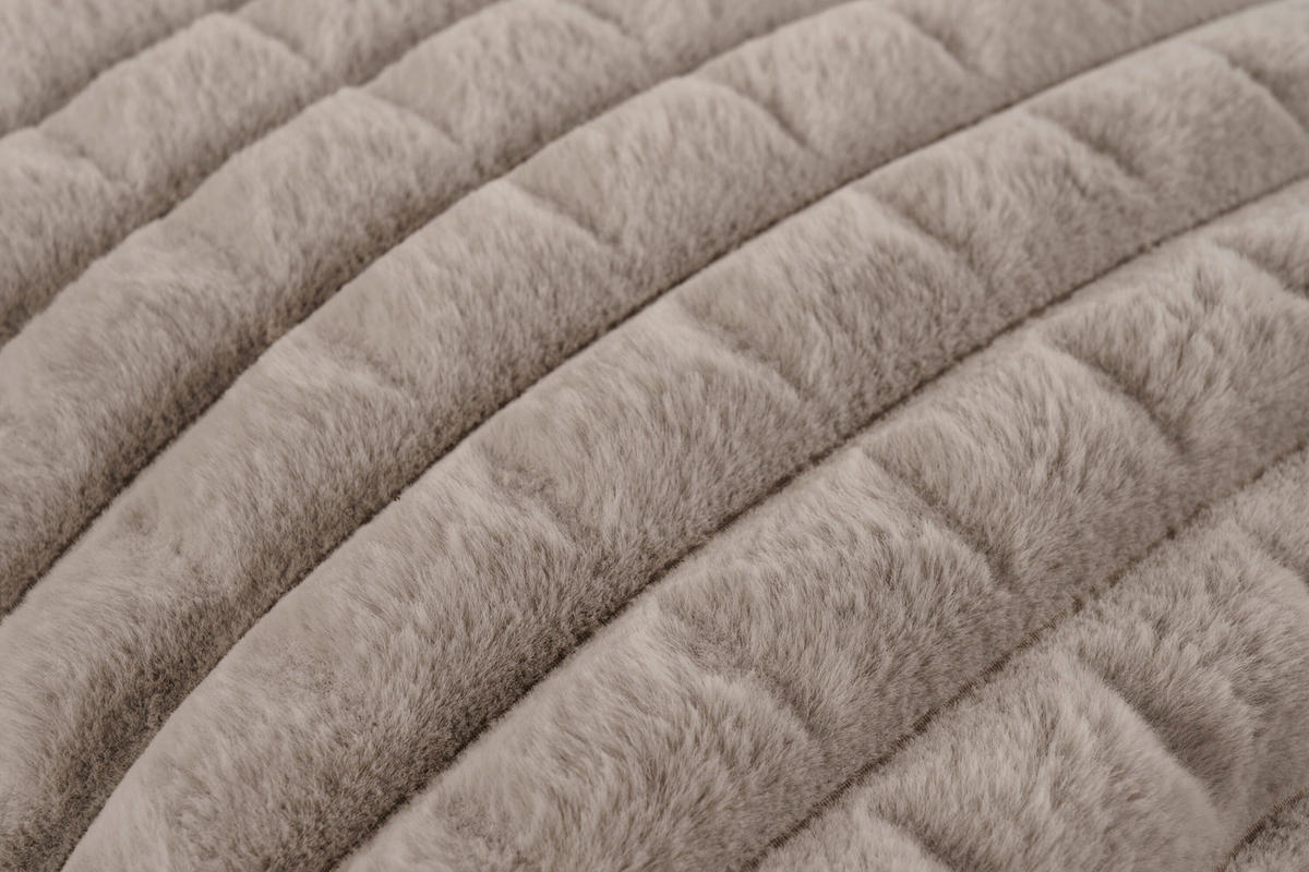 ZIERKISSEN 45/45 cm  - Taupe, Basics, Textil (45/45cm) - Kayoom