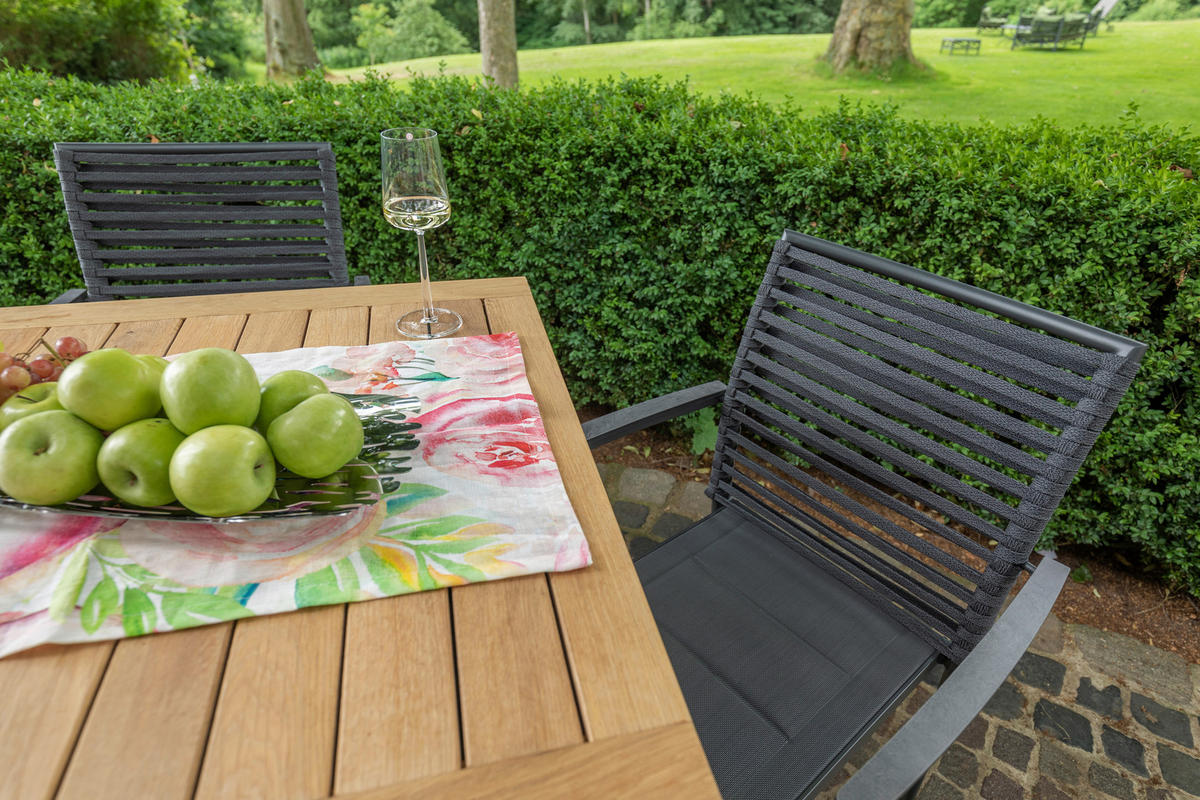 STAPELSESSEL Aluminium Anthrazit, Dunkelgrau  - Dunkelgrau/Anthrazit, Basics, Holzwerkstoff/Kunststoff (61/57/86cm) - Acamp