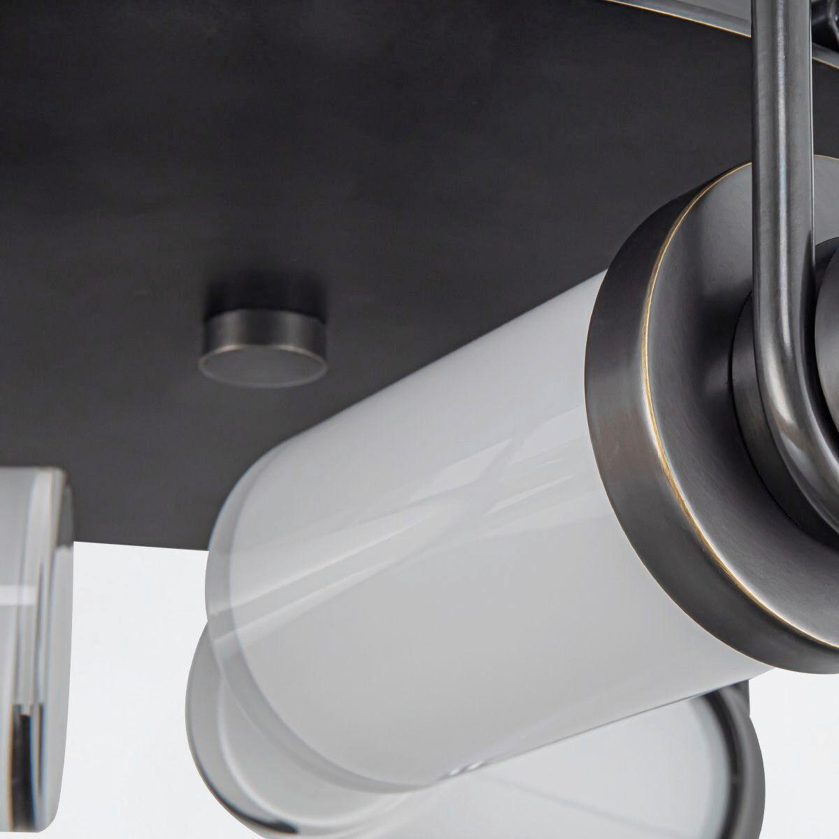 HÄNGELEUCHTE 42,2/14,2 cm  - Bronzefarben, KONVENTIONELL, Glas/Metall (42,2/14,2cm) - Elstead Lighting