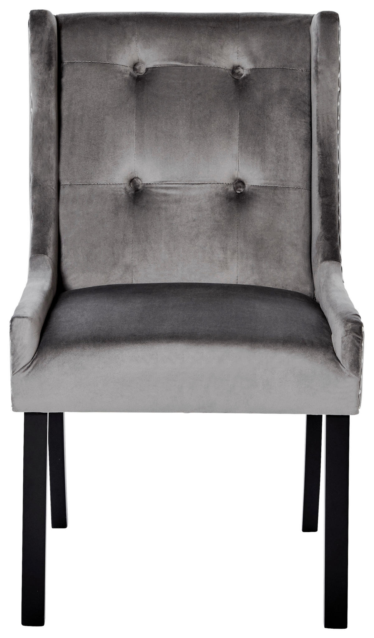 STUHL  - Anthrazit/Schwarz, MODERN, Holz/Textil (57/64/99cm) - Livetastic