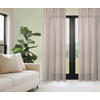 ÖSENSCHAL SOFTY halbtransparent 140/160 cm   - Taupe, Basics, Textil (140/160cm)