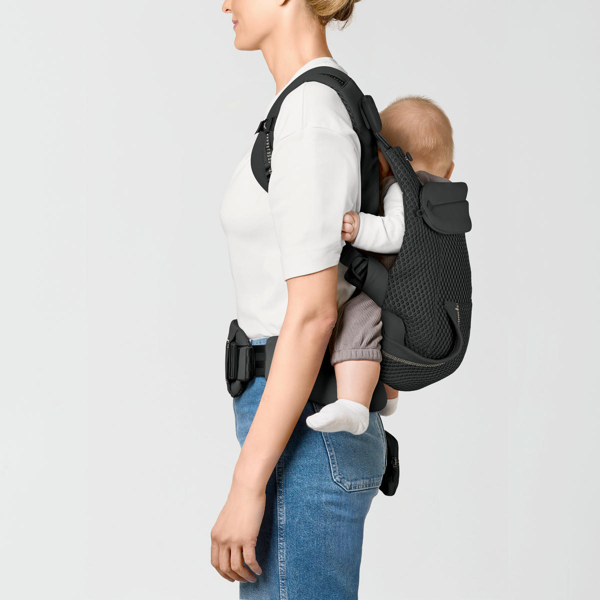 BABYTRAGE Laya  - Schwarz, Basics, Textil (50/60cm) - Cybex