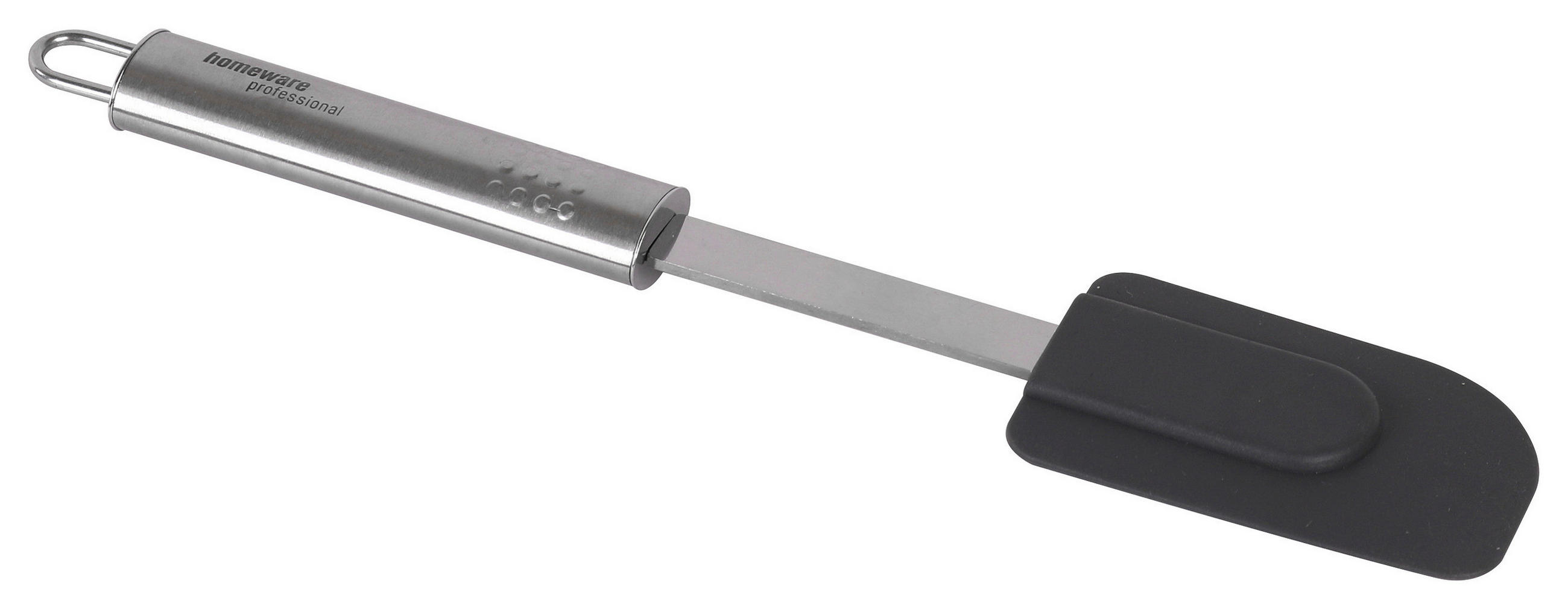 TEIGSCHABER - Silberfarben/Schwarz, Basics, Kunststoff/Metall (26cm) - Homeware Profession.