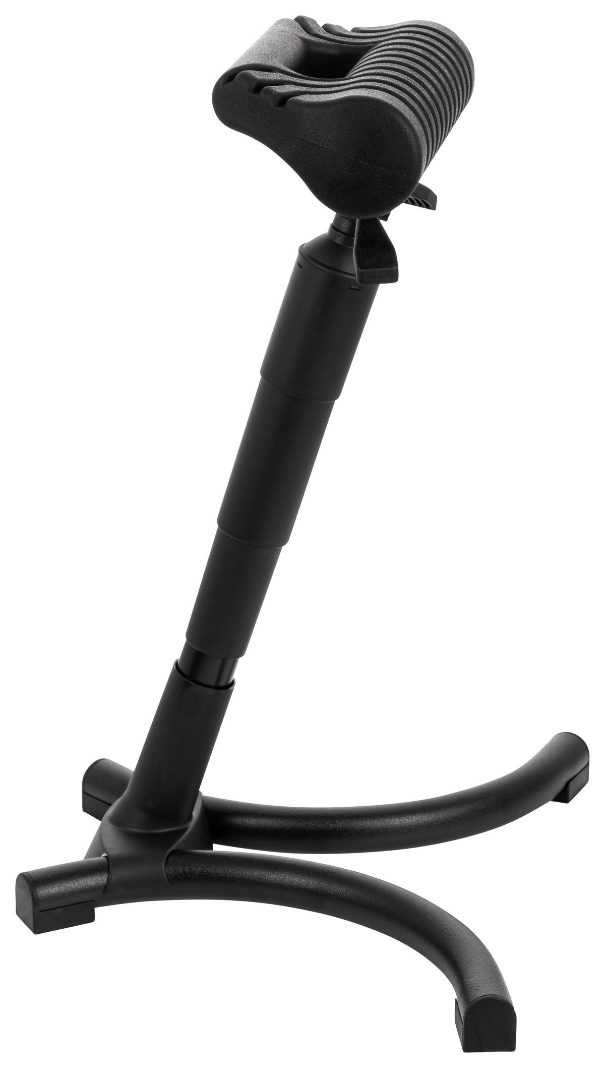 STEHHILFE  Schwarz  - Schwarz, Basics, Kunststoff/Metall (55/65-82/44cm) - MID.YOU