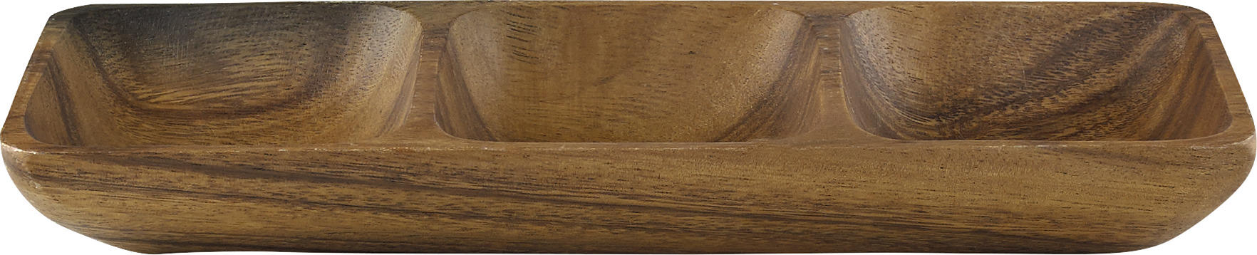 SKODELICA ZA PRIGRIZKE   les      40,5/14/5 cm    - barve akacije, Konvencionalno, les (40,5/14/5cm) - Homeware Profession.