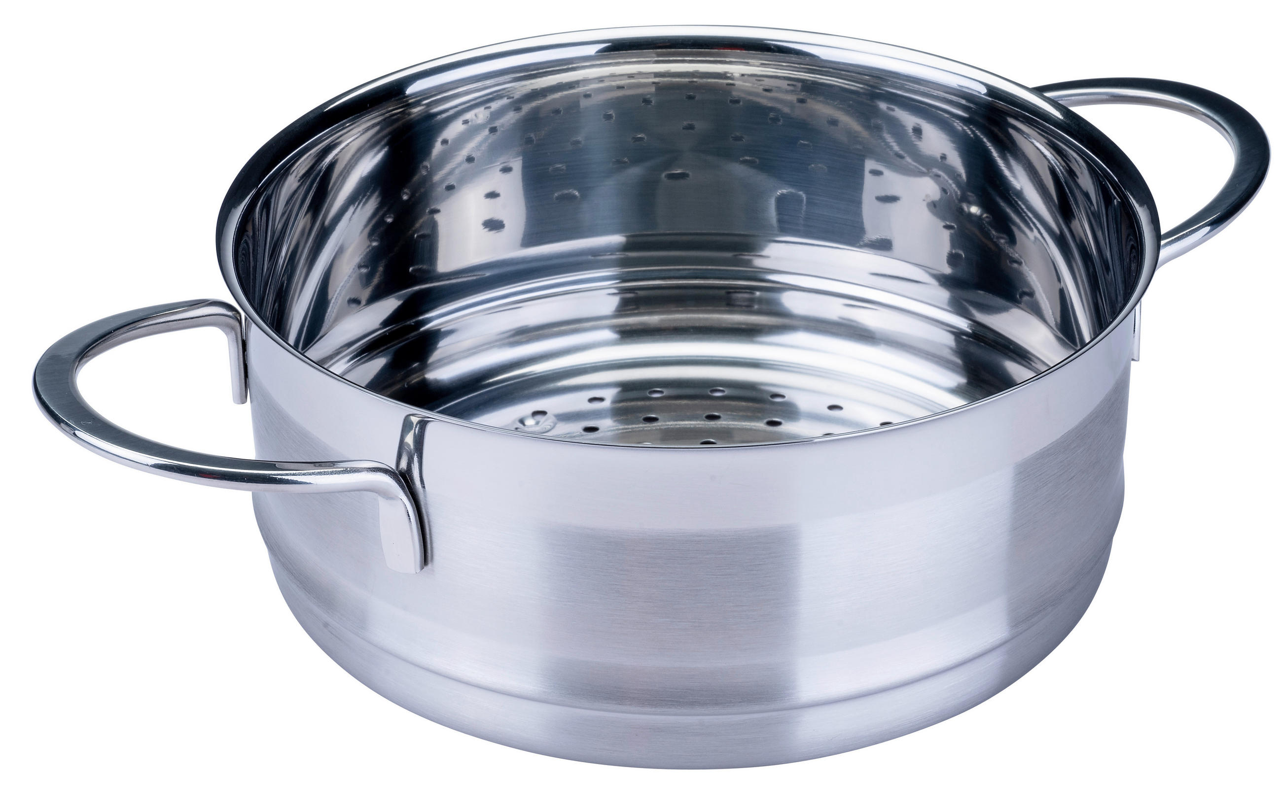 DAMPFEINSATZ  - Silberfarben, Basics, Metall (20cm) - Chefkoch+Fackelmann
