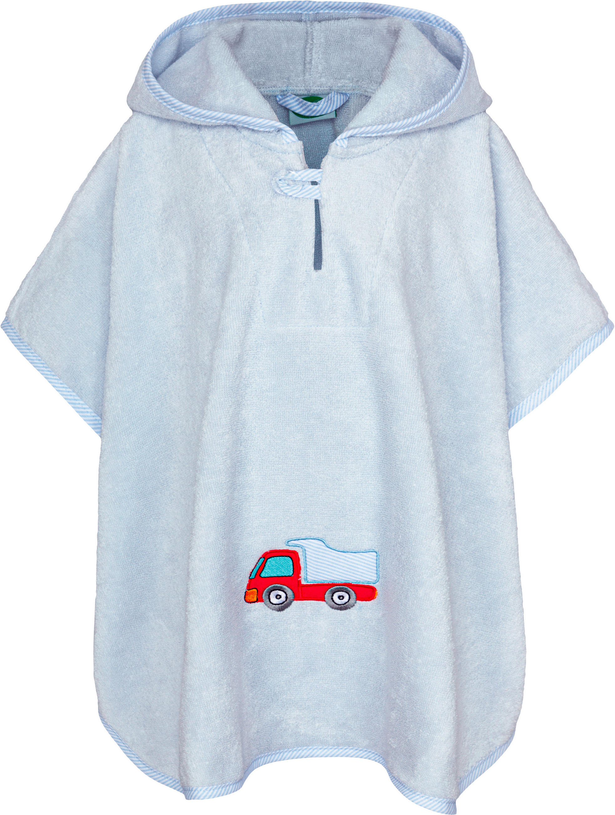 KAPUZENBADETUCH    - Hellblau, Basics, Textil (70/55cm)