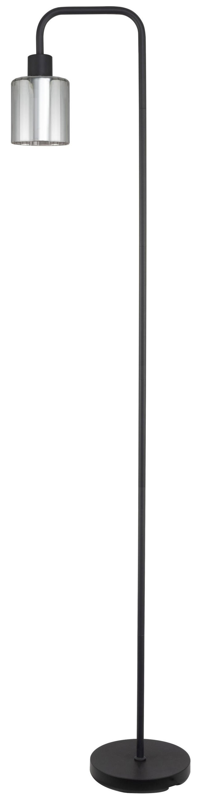 LAMPADAR - negru, Trend, sticlă/metal (22/160cm) - Novel