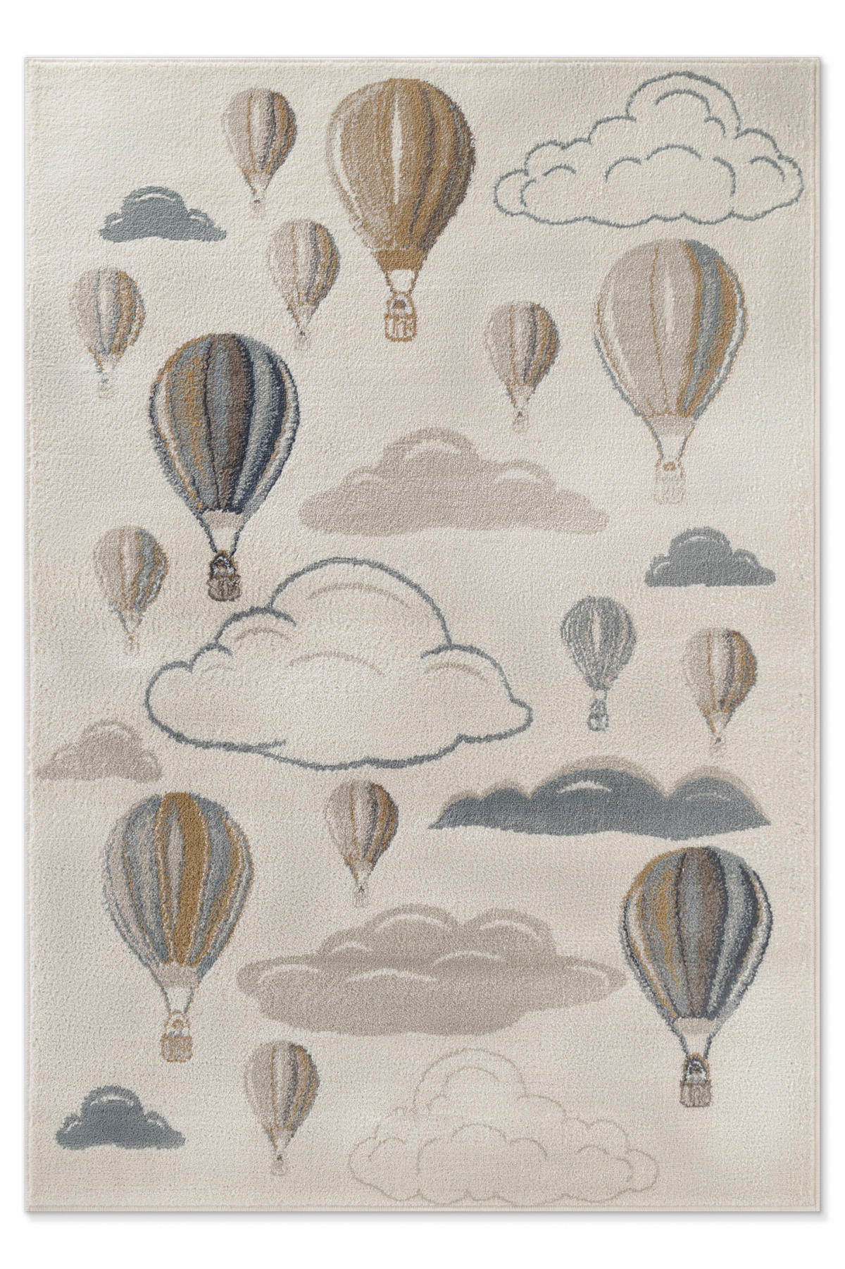 KINDERTEPPICH 120/170 cm Adventures  - Multicolor/Creme, Design, Kunststoff/Textil (120/170cm)