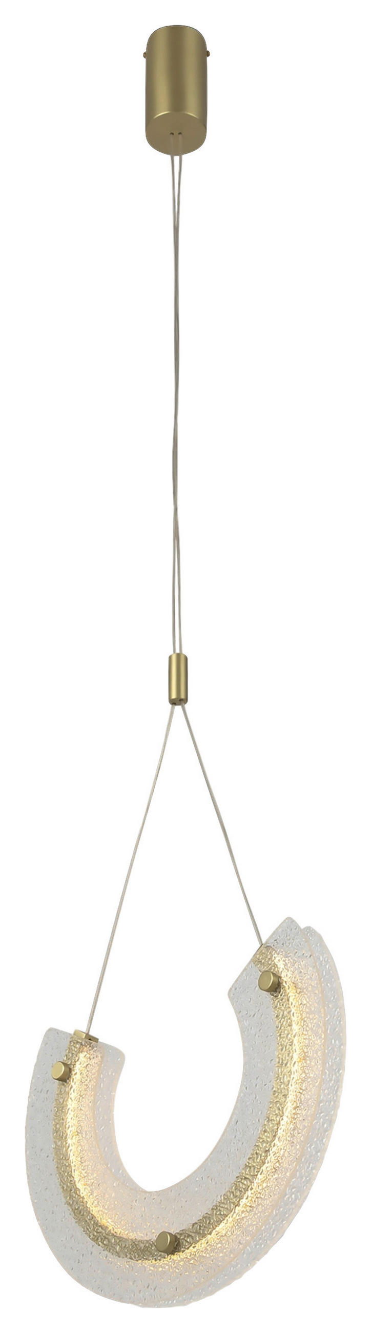 PENDELLAMPA 6/36/32 cm  - guldfärgad, Basics, metall/glas (6/36/32cm) - MAYTONI