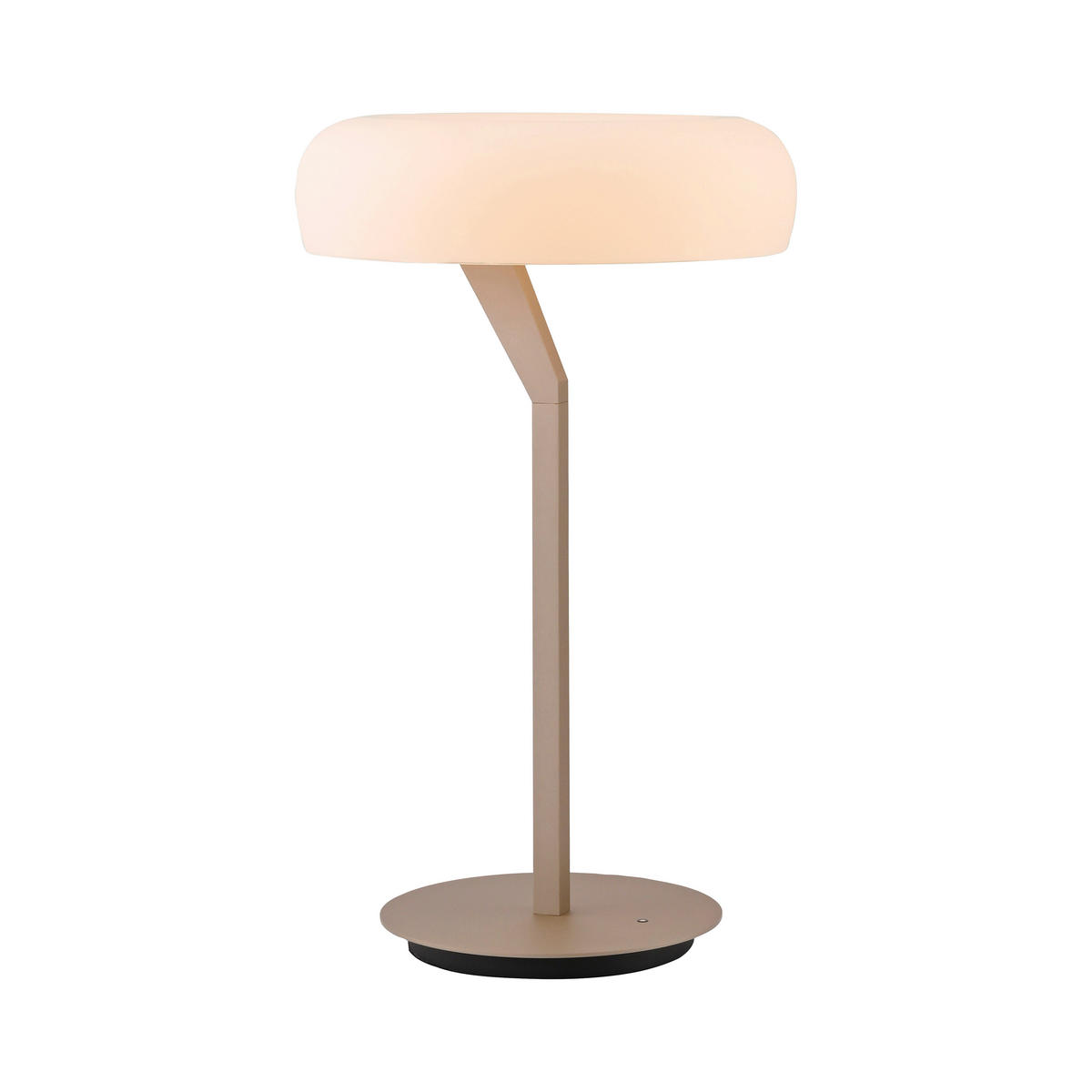 LED-TISCHLEUCHTE - Schwarz/Bronzefarben, Basics, Glas/Kunststoff (35/35/58cm) - Paul Neuhaus