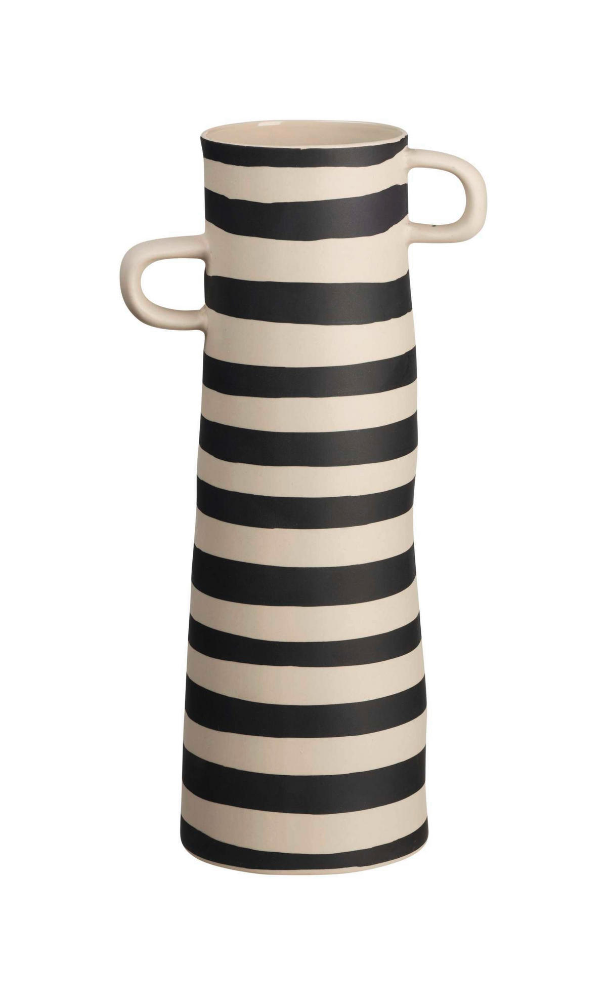 VAZA  10/28 cm    keramika  - bež/crna, Basics, keramika (10/28cm) - ASA