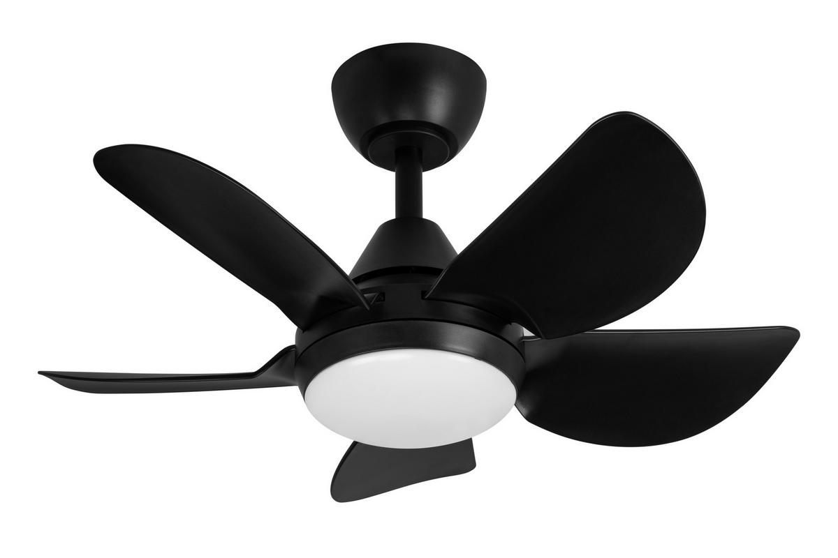PLAFONSKI VENTILATOR - crna, Osnovno, metal/plastika (76cm) - Mican