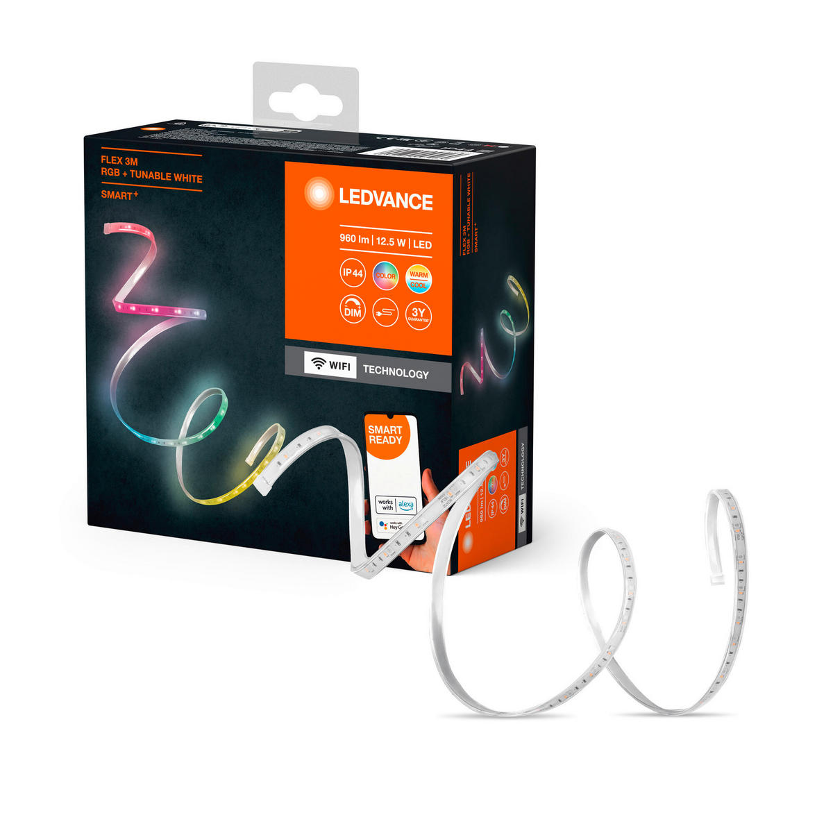 LED-STRIP Smart+ Wifi Outdoor Flex 300/1,15/0,45 cm   - Weiß, Basics, Kunststoff (300/1,15/0,45cm) - Ledvance