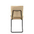 SCHWINGSTUHL Samt Beige, Schwarz - Beige/Schwarz, Design, Textil/Metall (58/88/44,50cm) - Carryhome