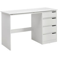 SCHREIBTISCH Weiss  - Weiss, Modern, Holzwerkstoff (120/74/48cm) - MID.YOU