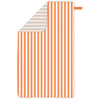 SPORTHANDTUCH SPORTS Grau, Naturfarben, Orange  - Naturfarben/Orange, Basics, Textil (90/180cm) - S. Oliver