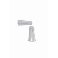 FINGERZAHNBÜRSTE  - Transparent, Basics, Kunststoff (2,5/2,2/5,7cm) - My Baby Lou
