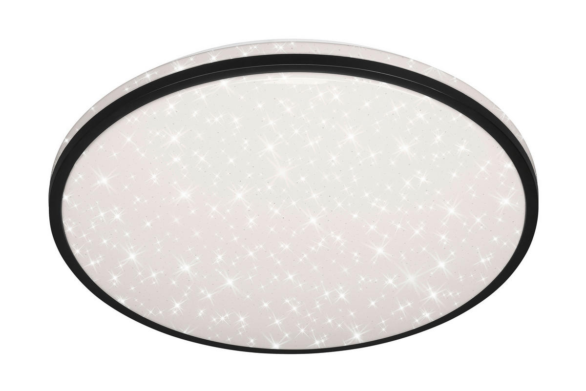 LED PLAFONJERA - crna, Osnovno, plastika (49,2/9,5cm)