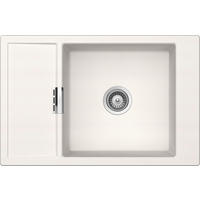 SPÜLE MOND100XSAPOL1  - Weiß, Basics, Stein (78/51cm) - Schock