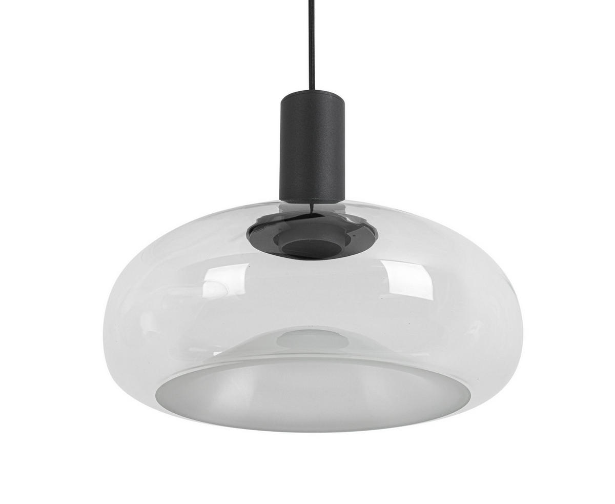ZÁVĚSNÉ SVÍTIDLO, 98,5/37/183 cm  - černá, Design, kov/sklo (98,5/37/183cm) - Dieter Knoll