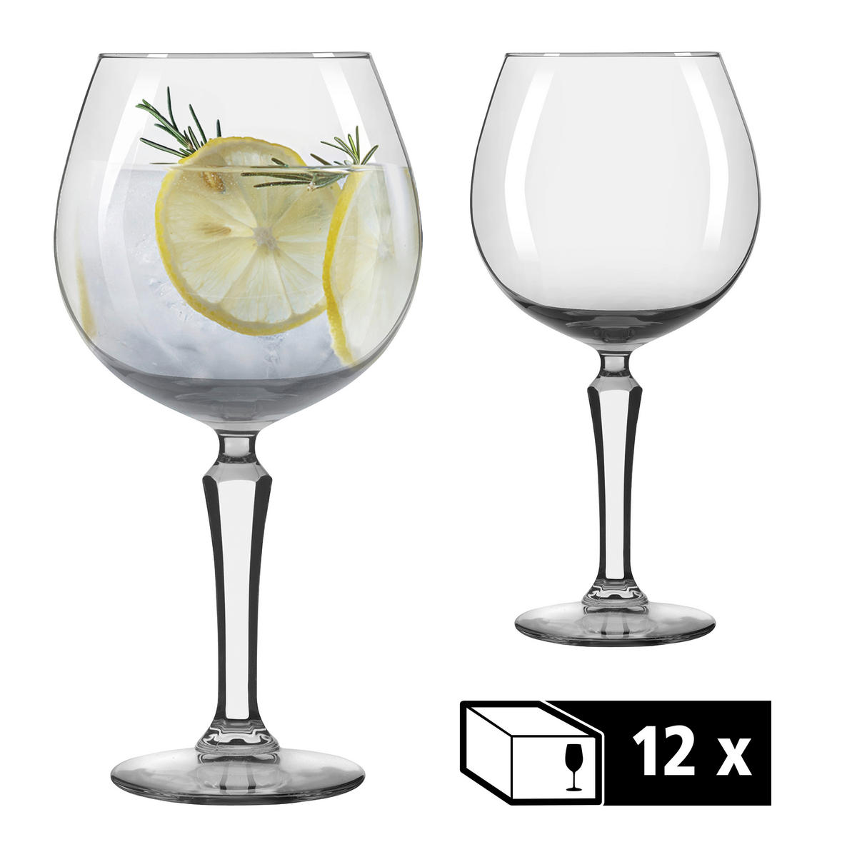 GLÄSERSET SPEAKEASY  12-teilig  - Klar, Basics, Glas (8/16cm)