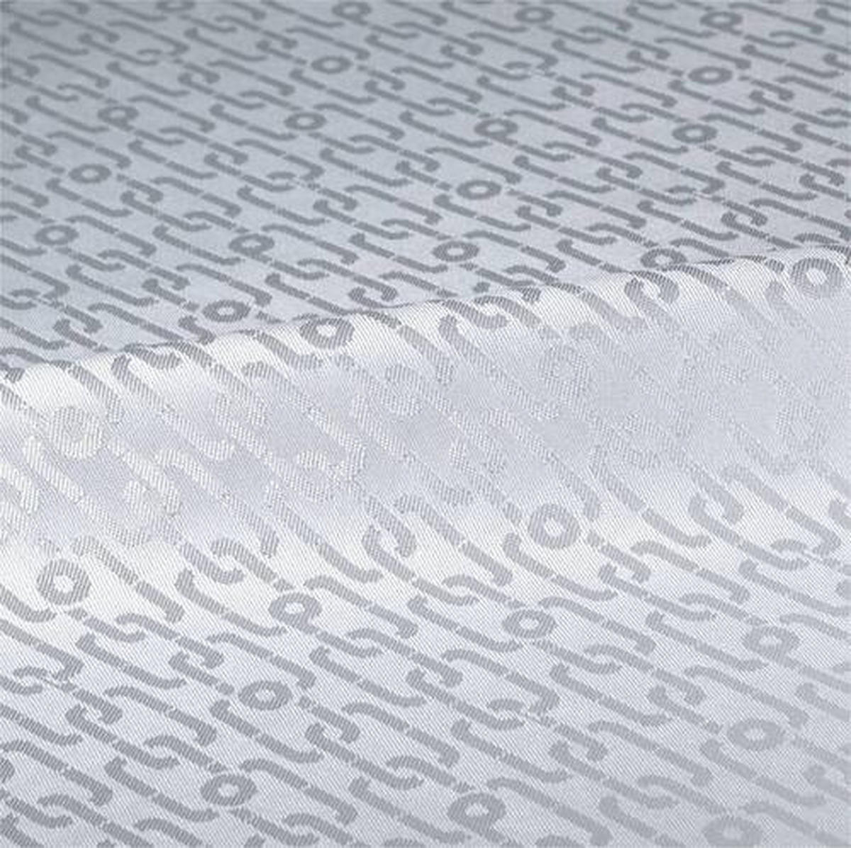 TISCHDECKE Chains 180 cm  - Silberfarben, Design, Textil (180cm) - Joop!