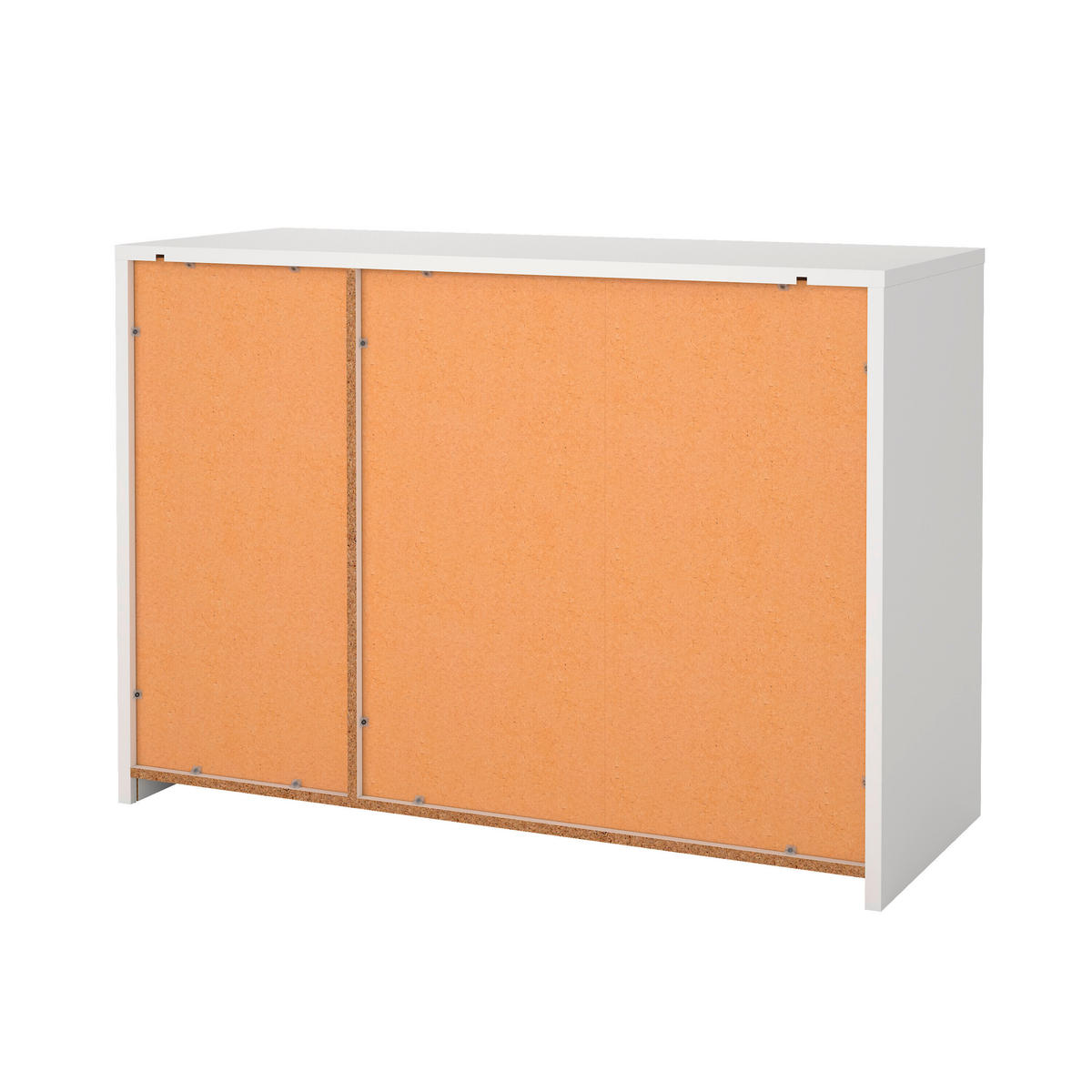 KOMMODE  in 119/84/48 cm  - Weiß, KONVENTIONELL, Holzwerkstoff (119/84/48cm) - Boxxx