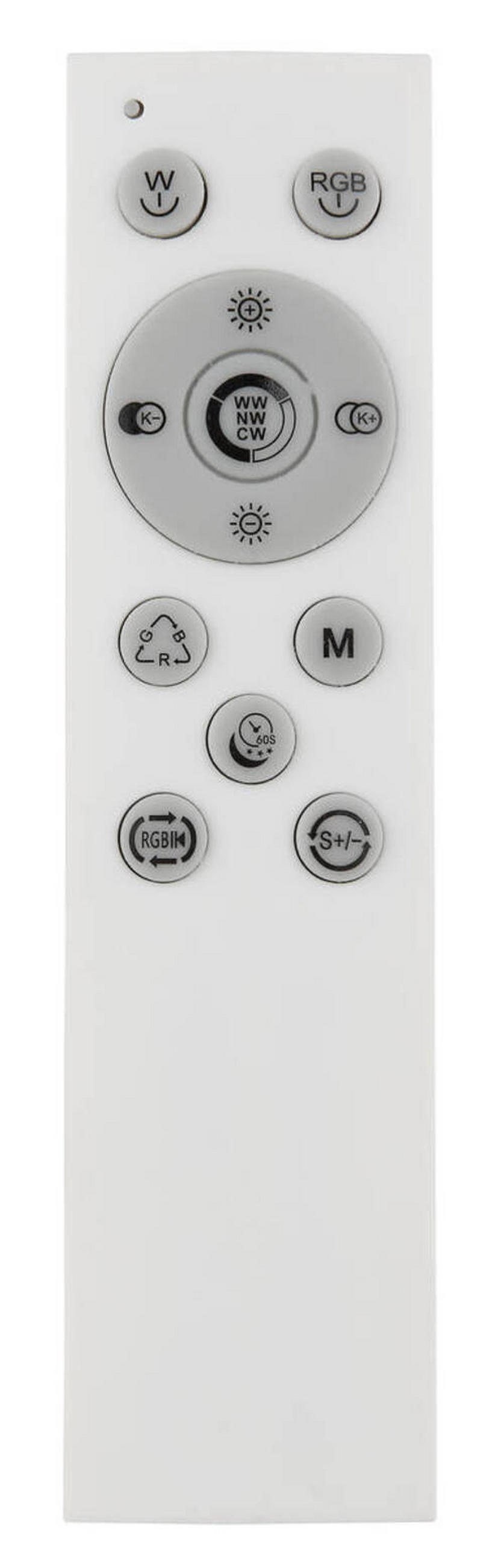 LED-HÄNGLAMPA 119,5/25,5/120 cm  - opal/silver, Trend, metall/plast (119,5/25,5/120cm) - Globo